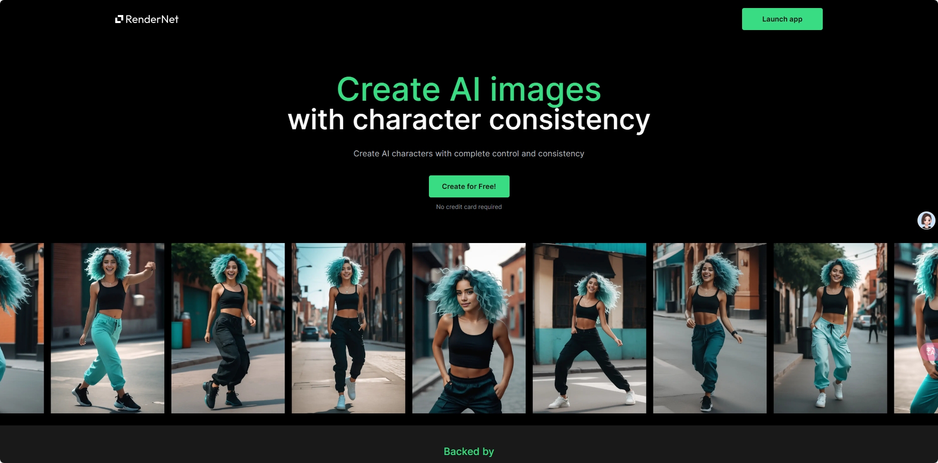 RenderNet:在线换脸工具,创建虚拟人物角色的逼真AI图像