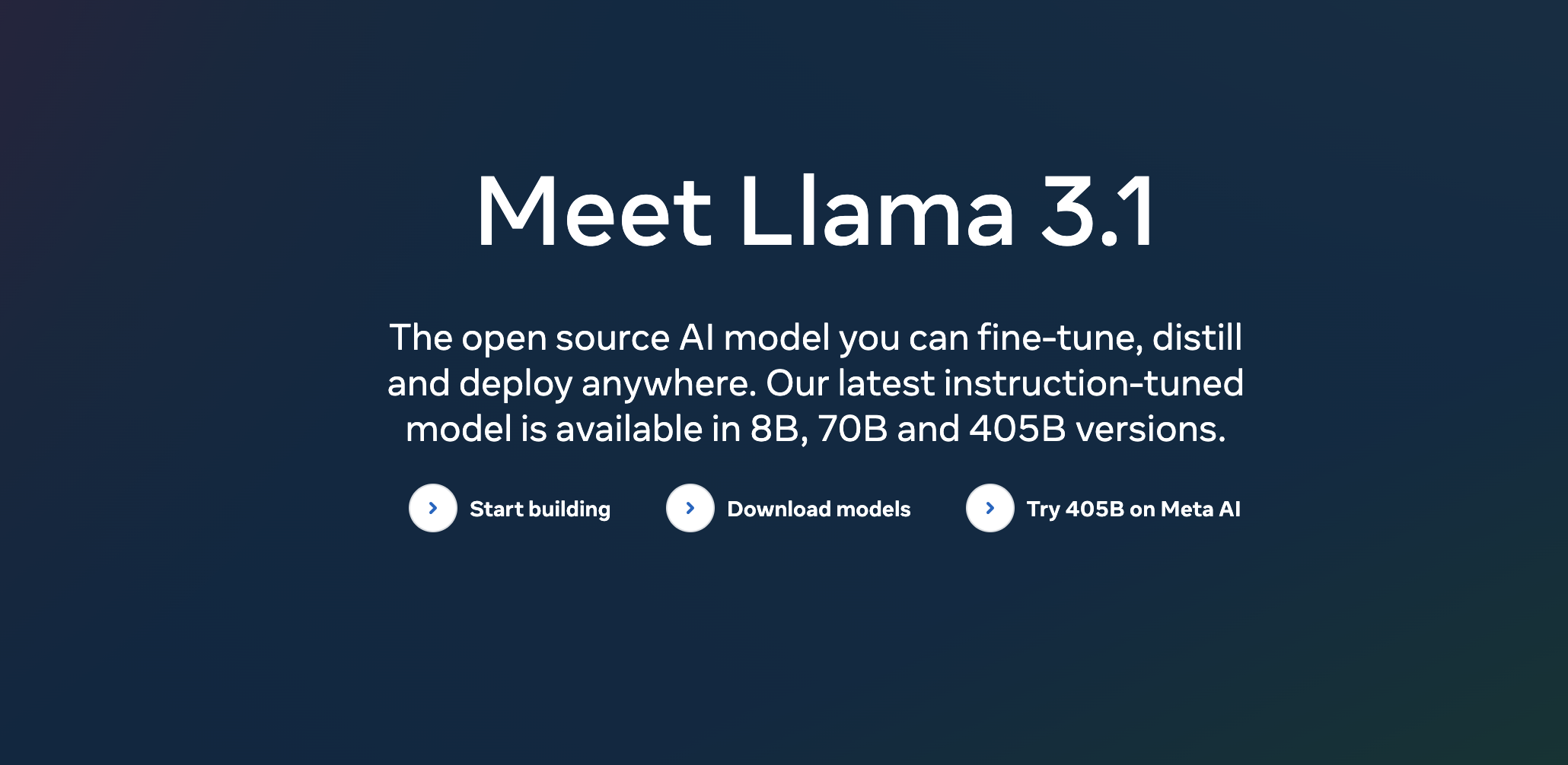 Llama 3.1：Meta最新推出的开源大语言模型