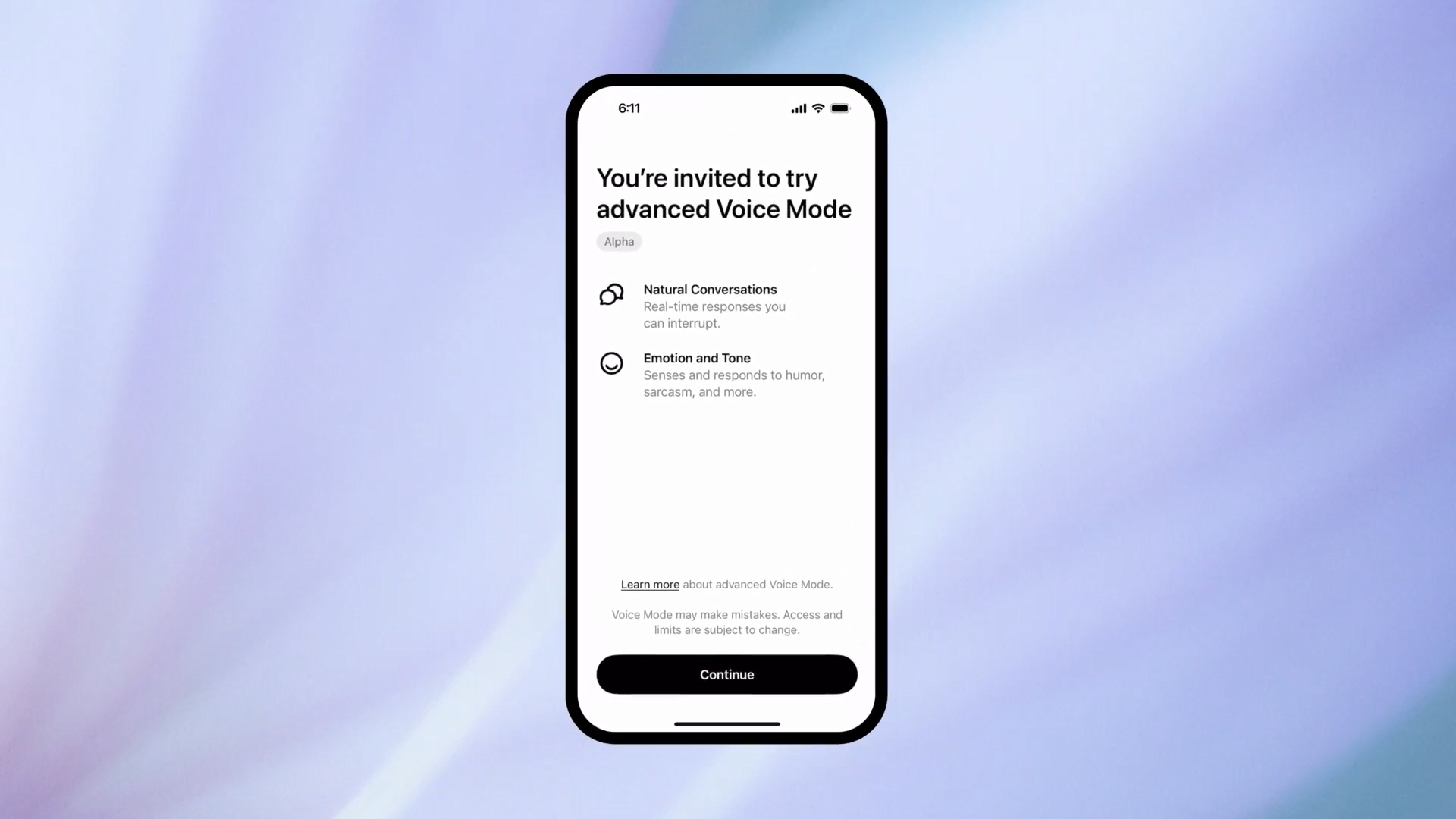 OpenAI推出ChatGPT Plus高级语音模式：提供更自然的实时对话