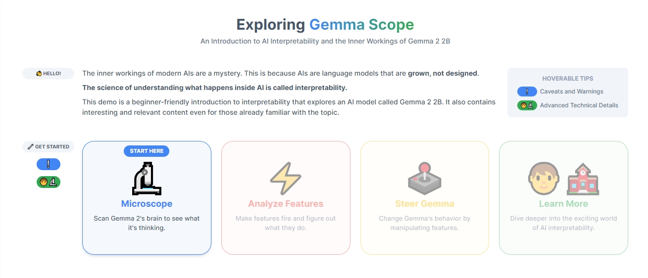 Google DeepMind发布Gemma Scope：揭开语言模型“黑箱”的可视化工具