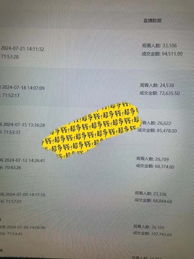 快手-数字人带货教程,日不落48小时直播模式,单台电脑日利润200-500