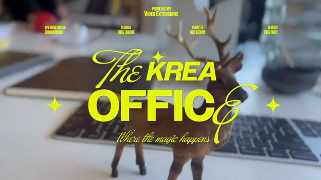 KREA AI推出视频延展功能 可以给真实视频加上各种魔法特效